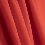 Tencel-Stoffrest, einfarbig rot – verschiedene Maße x Breite 140 cm - Ribes y Casals
