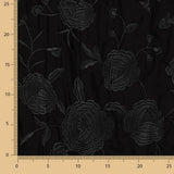 Reststück bestickter Tencel-Schal – verschiedene Maße x Breite 140 cm - Ribes y Casals