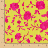 Bestickter Fuchsia Tencel Albero-Schal - Ribes y Casals