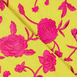 Bestickter Fuchsia Tencel Albero-Schal - Ribes y Casals