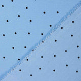 Koshibo Polka Dots Hellblau-Schwarz Nadel - Ribes y Casals