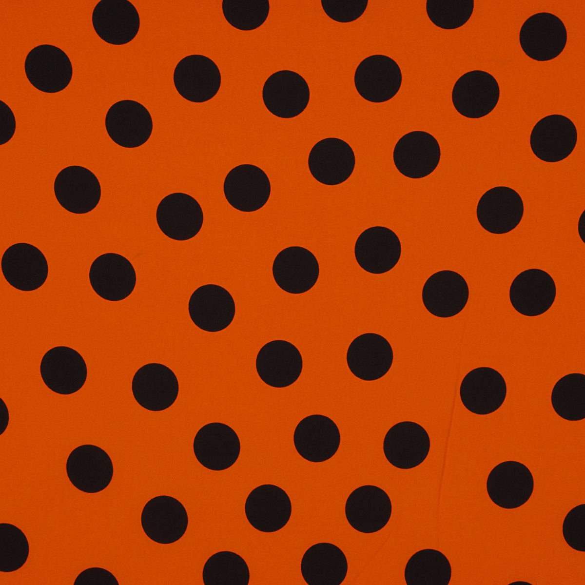 Polyester Krepp Polyester Heavy Drop Lunar 33mm Orange - Ribes y Casals