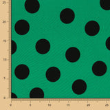 Polyester Krepp Polyester Schwerer Tropfen 33mm Grün - Ribes y Casals