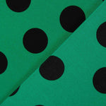 Polyester Krepp Polyester Schwerer Tropfen 33mm Grün - Ribes y Casals