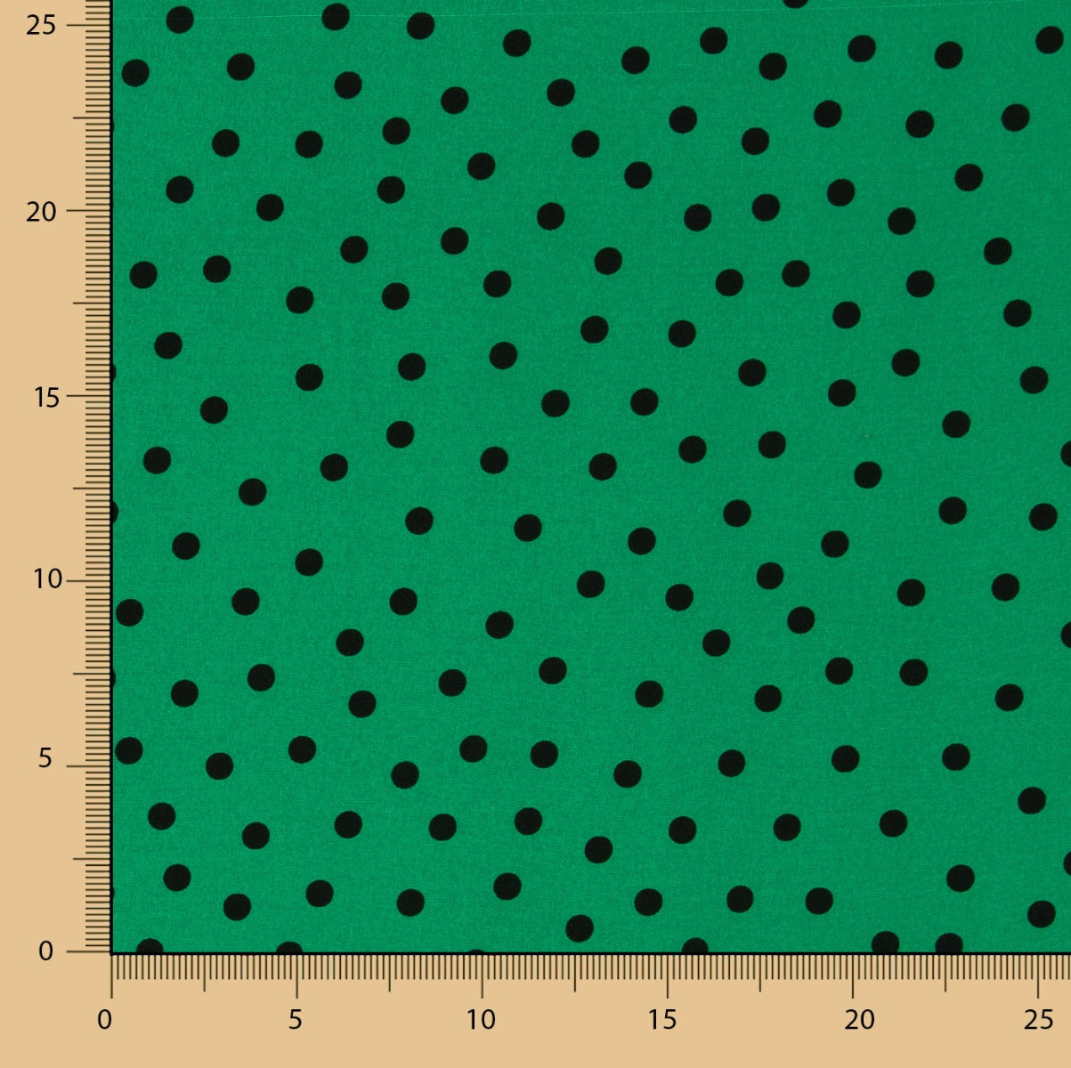 Polyester Crep Polyester Heavy Drop Lunar 7mm Grün - Ribes y Casals