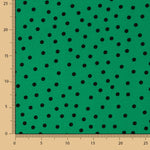 Polyester Crep Polyester Heavy Drop Lunar 7mm Grün - Ribes y Casals