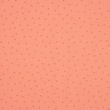 Polyester Krepp Polka Dot Polka Dot Mini Coral - Ribes y Casals