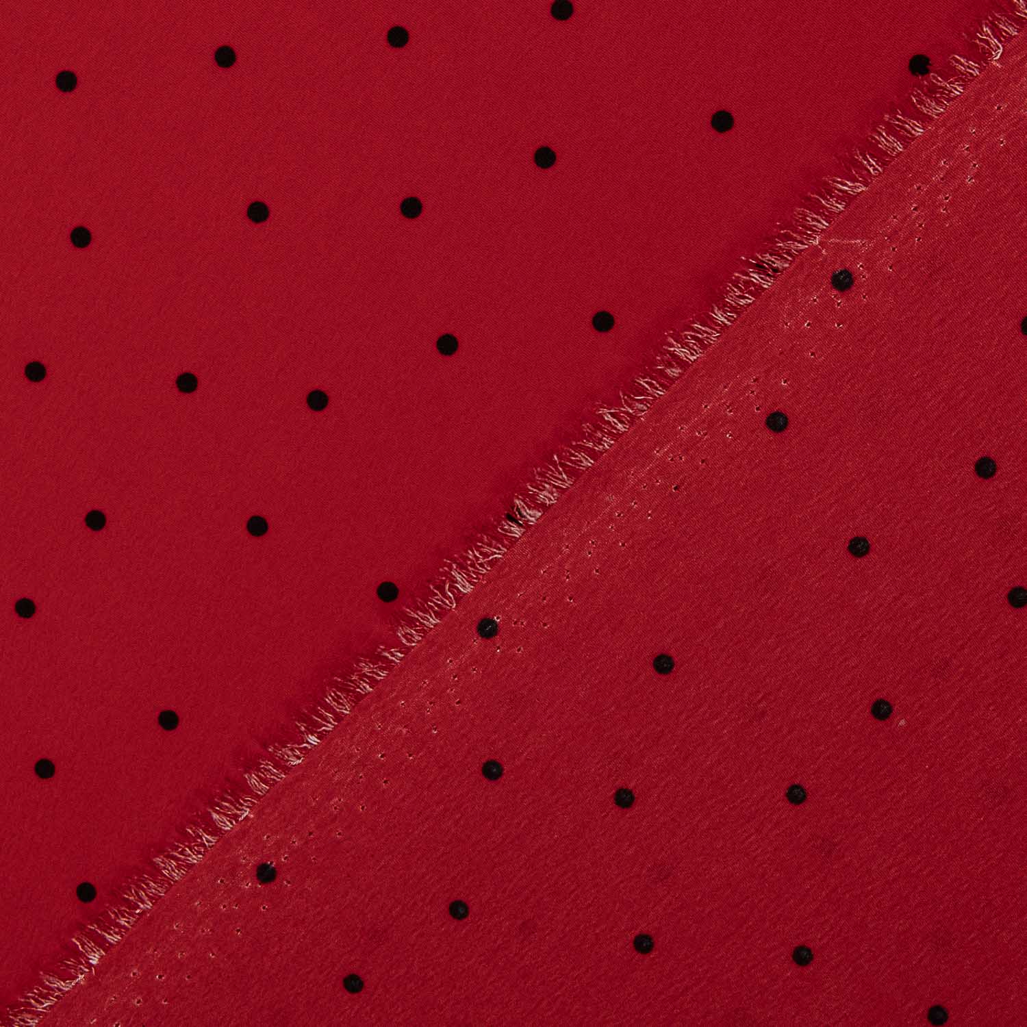 Koshibo Polka Dots Nadel Rot-Schwarz - Ribes y Casals