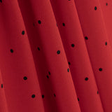 Koshibo Polka Dots Nadel Rot-Schwarz - Ribes y Casals