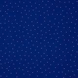 Polyester Krepp gepunktet Mini Blau - Ribes y Casals