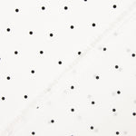 Koshibo Polka Dots Nadel Weiß-Schwarz - Ribes y Casals