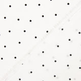 Koshibo Polka Dots Nadel Weiß-Schwarz - Ribes y Casals