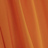 Polyester-Krepp Mucha Caida Orange - Ribes y Casals