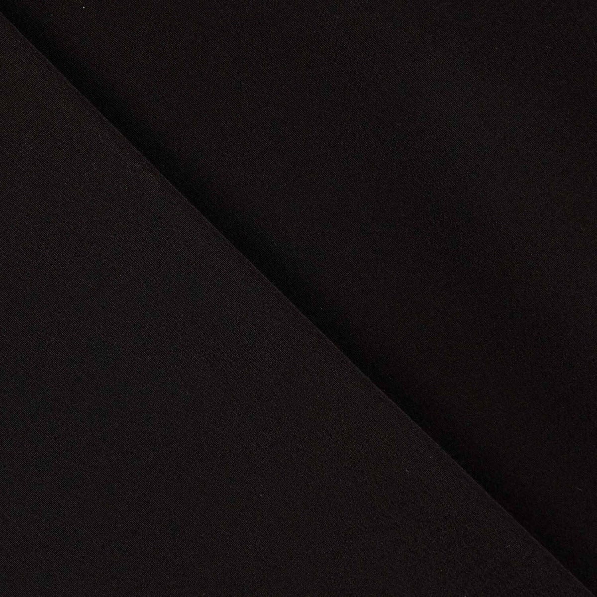 Polyester Crepe Heavy Drop Schwarz - Ribes y Casals