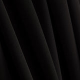 Polyester Crepe Heavy Drop Schwarz - Ribes y Casals