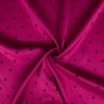 Fuchsia Bicolour Polka Dot Jacquard - Ribes y Casals