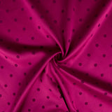 Fuchsia Bicolour Polka Dot Jacquard - Ribes y Casals
