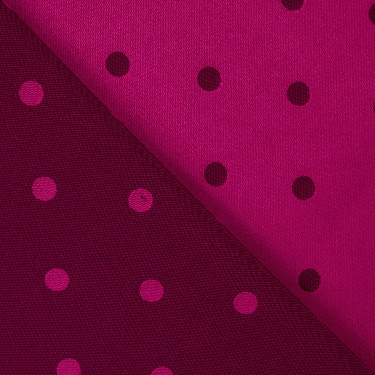 Fuchsia Bicolour Polka Dot Jacquard - Ribes y Casals