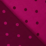 Fuchsia Bicolour Polka Dot Jacquard - Ribes y Casals