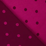 Fuchsia Bicolour Polka Dot Jacquard - Ribes y Casals