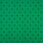 Grüner zweifarbiger Polka-Dot-Jacquard - Ribes y Casals