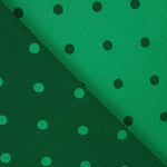 Grüner zweifarbiger Polka-Dot-Jacquard - Ribes y Casals