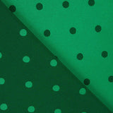Grüner zweifarbiger Polka-Dot-Jacquard - Ribes y Casals