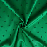 Grüner zweifarbiger Polka-Dot-Jacquard - Ribes y Casals