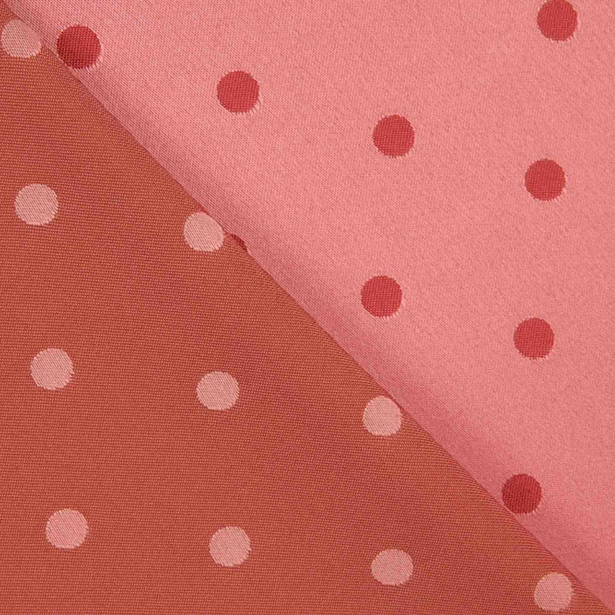 Jacquard Lunar Zweifarbig Koralle - Ribes y Casals