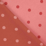 Jacquard Lunar Zweifarbig Koralle - Ribes y Casals