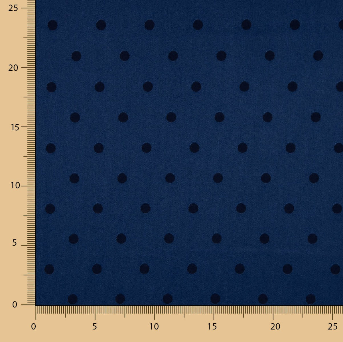 Jacquard Retal Lunar Bicolour Navy - Verschiedene Größen x Breite 140 cm - Ribes y Casals