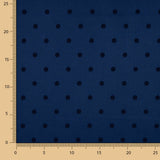 Jacquard Retal Lunar Bicolour Navy - Verschiedene Größen x Breite 140 cm - Ribes y Casals