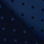 Jacquard Retal Lunar Bicolour Navy - Verschiedene Größen x Breite 140 cm - Ribes y Casals
