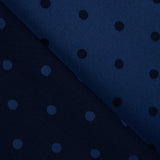 Jacquard Retal Lunar Bicolour Navy - Verschiedene Größen x Breite 140 cm - Ribes y Casals