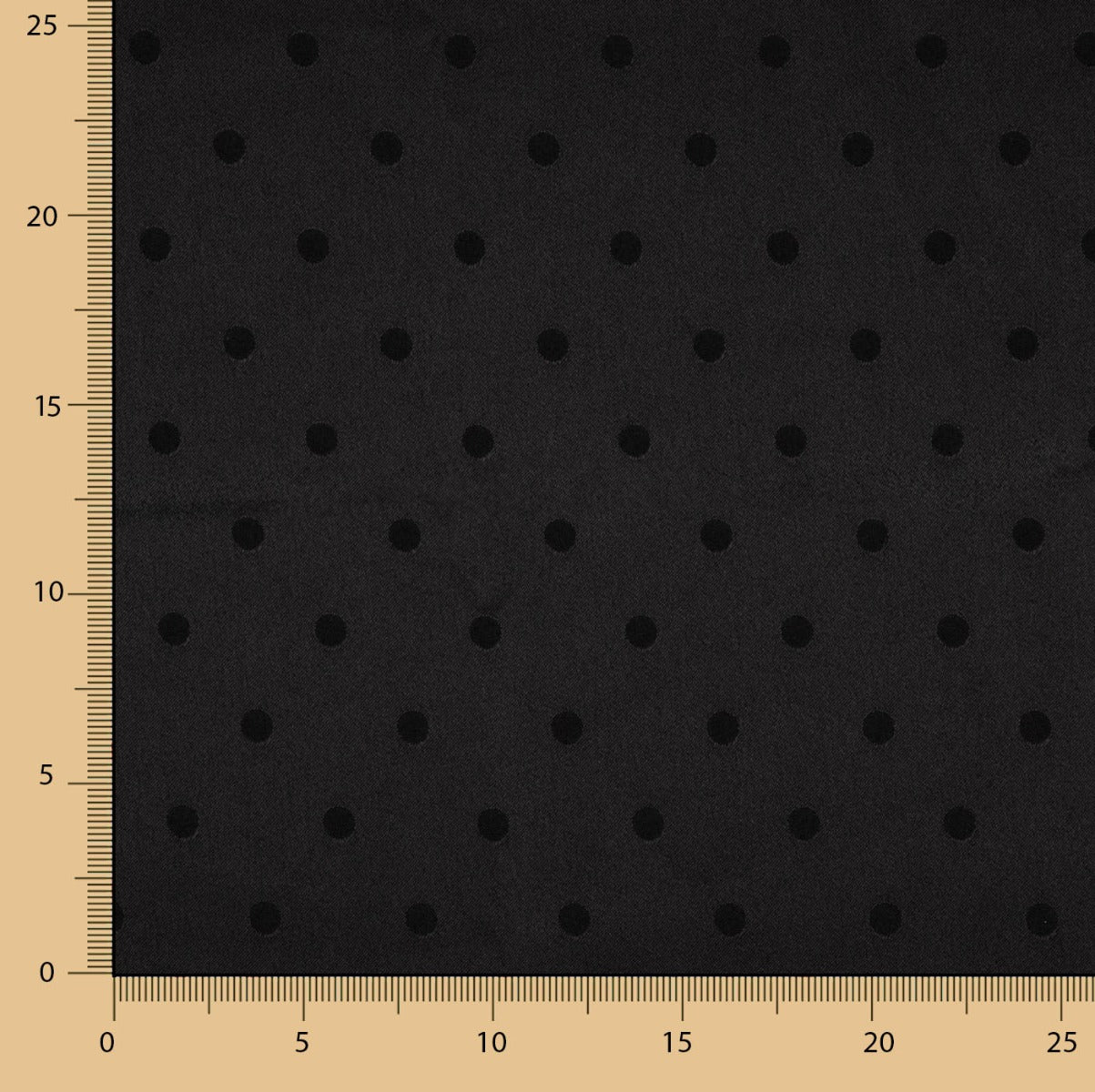 Jacquard Lunar Bicolour Schwarz - Ribes y Casals
