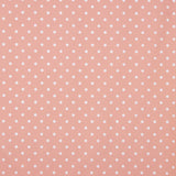 Flämische Popeline Spitzpopeline 7mm Rosa/Weiß 115 x 140 cm - Ribes y Casals