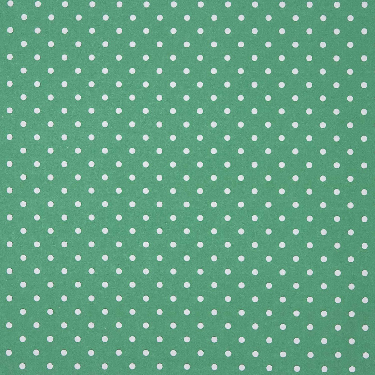Flämische Popeline Popeline Pointed Dots 7mm Grün/Weiß 155 x 140 cm - Ribes y Casals