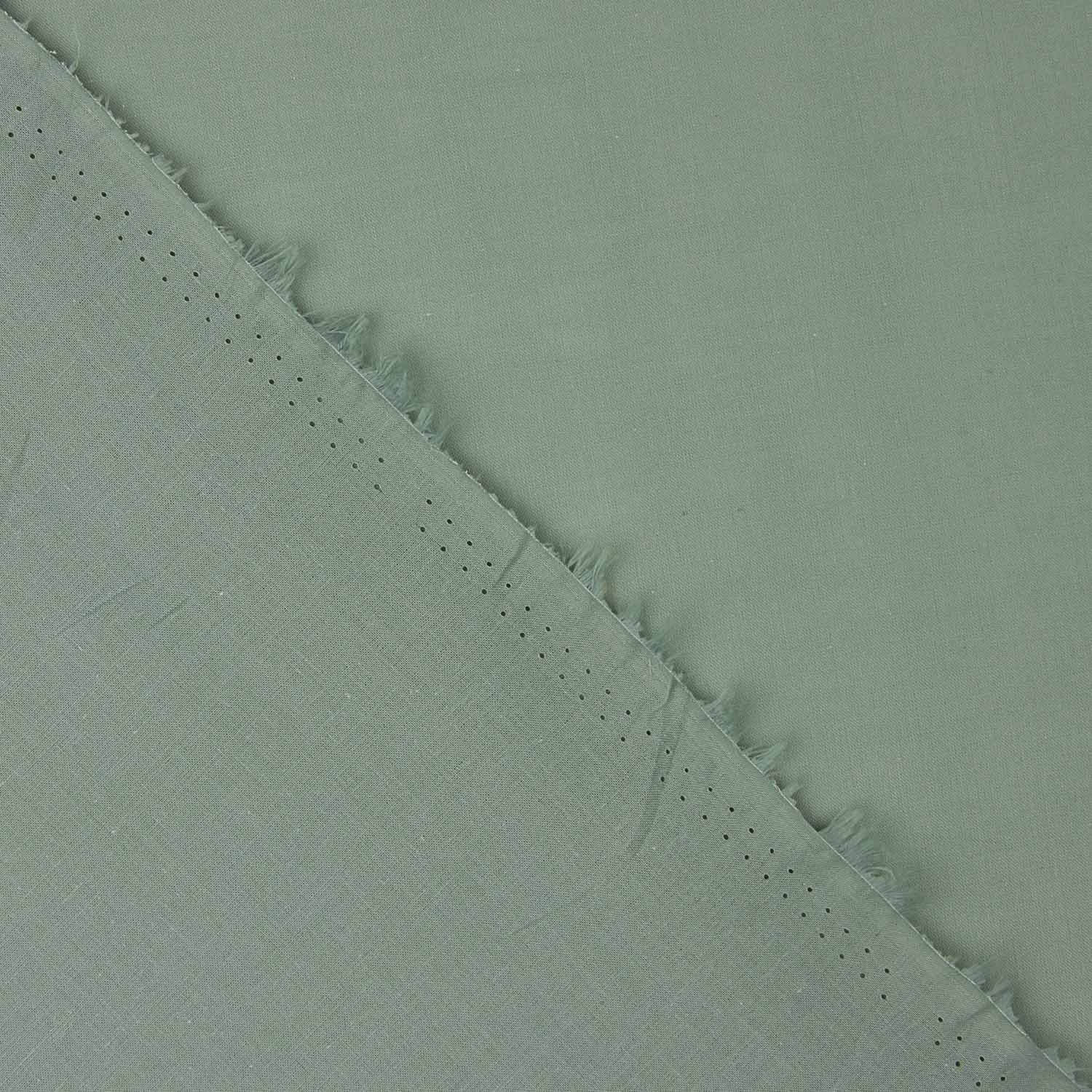 Baumwoll-Voile-Reststücke – grün – verschiedene Maße x Breite 145 cm - Ribes y Casals