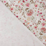 Viyela Cotton Dream Blumen Grau - Ribes y Casals