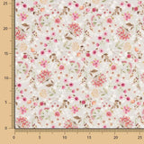 Viyela Cotton Dream Blumen Grau - Ribes y Casals