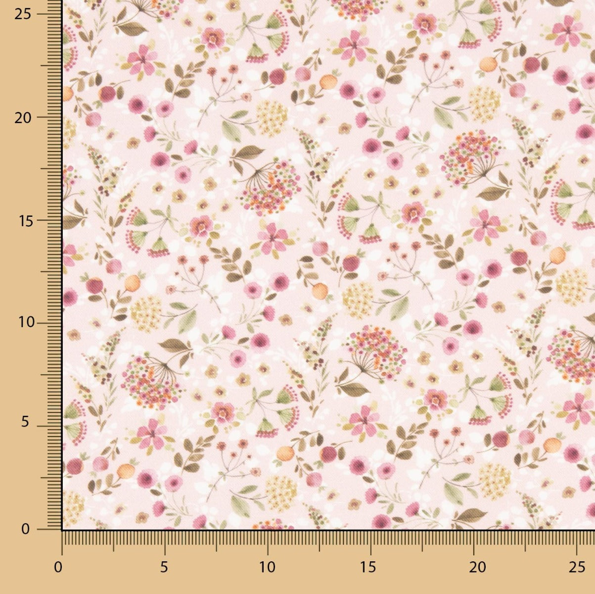Baumwolle Viyela Traum Blumen Rosa - Ribes y Casals