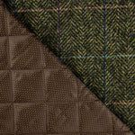 Gesteppte Fischgrätenwolle mit Twill-Futter - Ribes y Casals