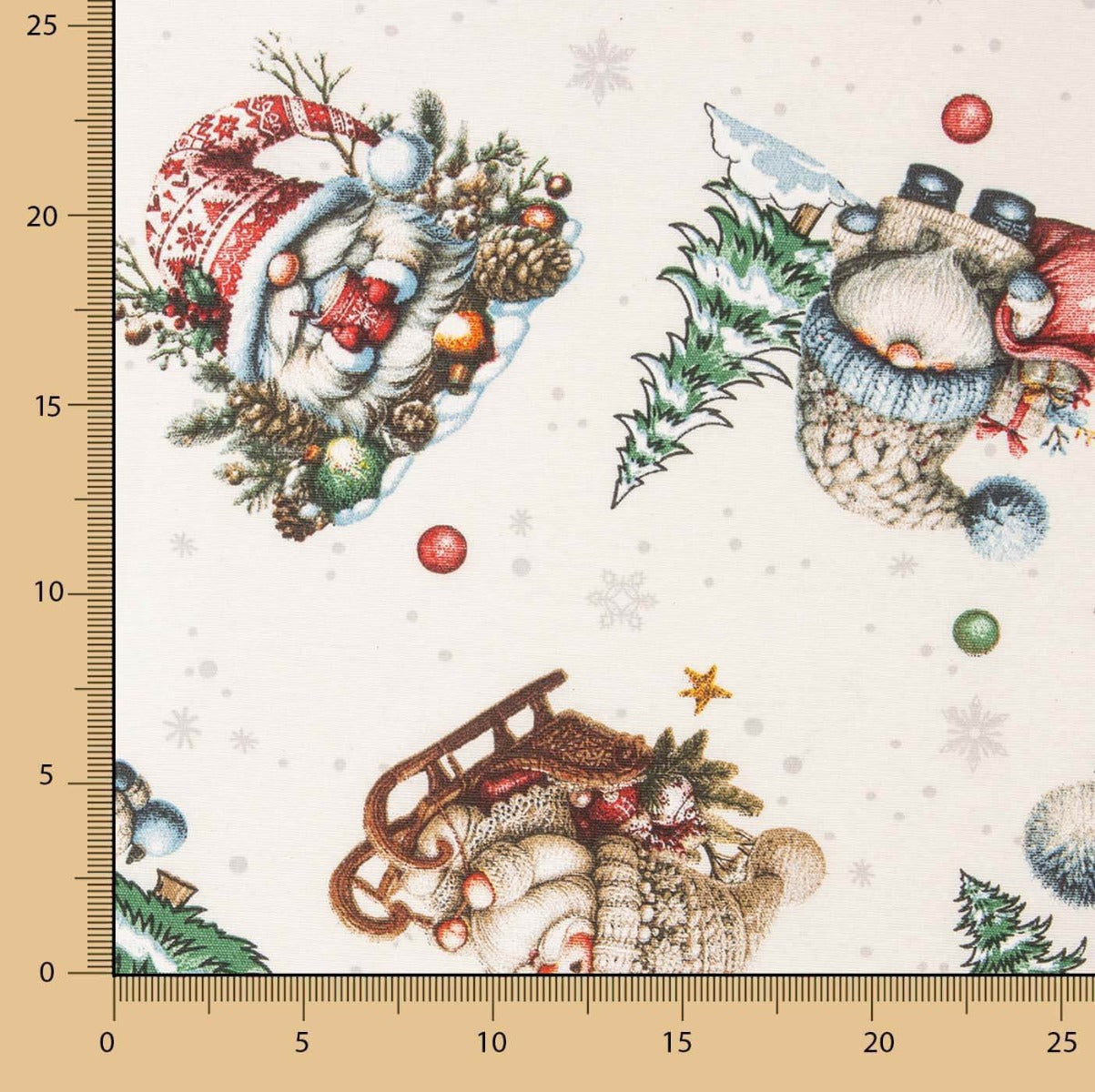 Verschneite Wald-Weihnachtsleinwand - Ribes y Casals