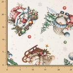 Verschneite Wald-Weihnachtsleinwand - Ribes y Casals
