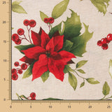 Poinsettia Weihnachten Leinwand - Ribes y Casals