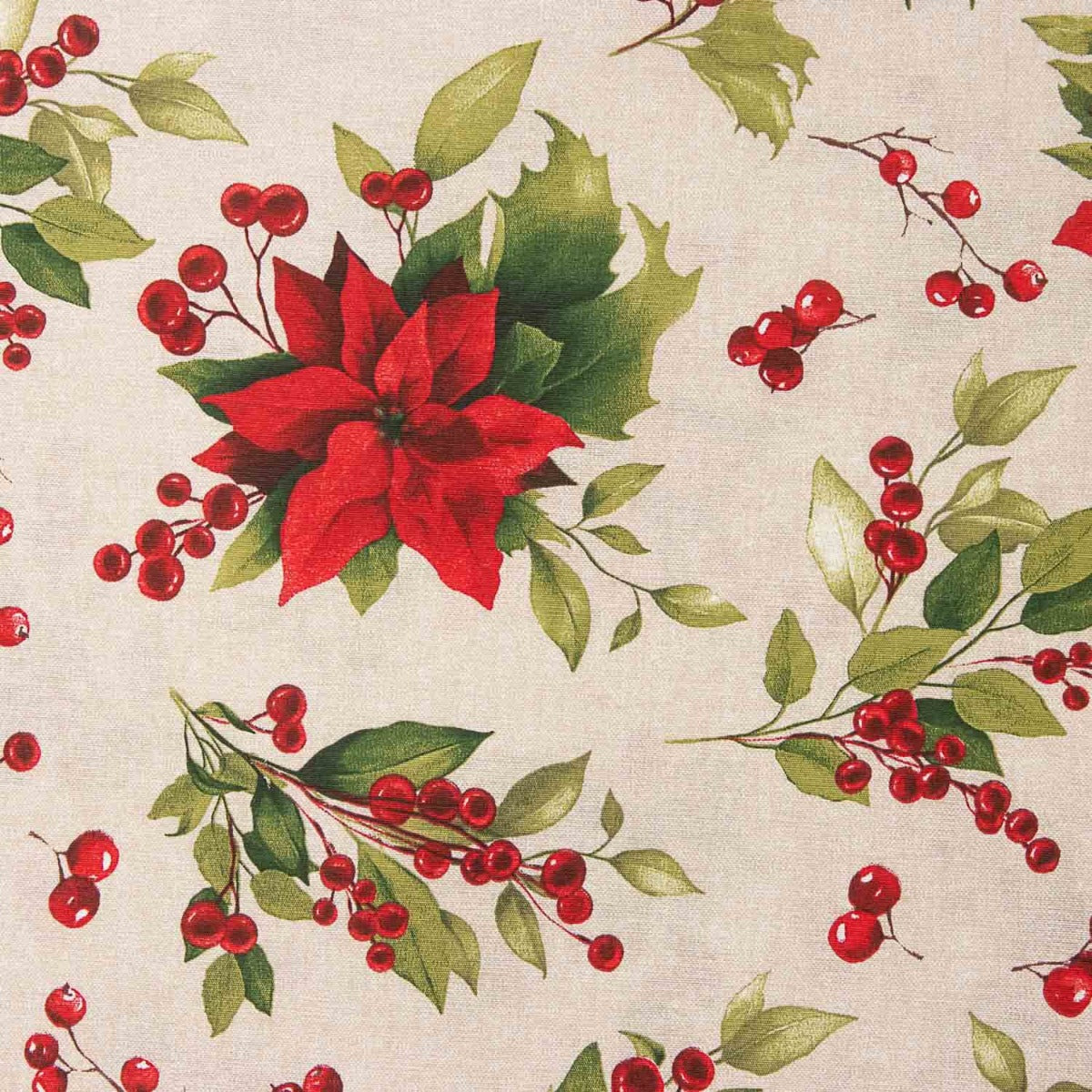 Poinsettia Weihnachten Leinwand - Ribes y Casals