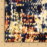 Strickstoff aus Viskose mit abstrakten, mehrfarbigen Pinselstrichen - Ribes y Casals