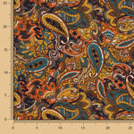 Mehrfarbiger Paisley-Bedruckung aus Viskosestoff - Ribes y Casals