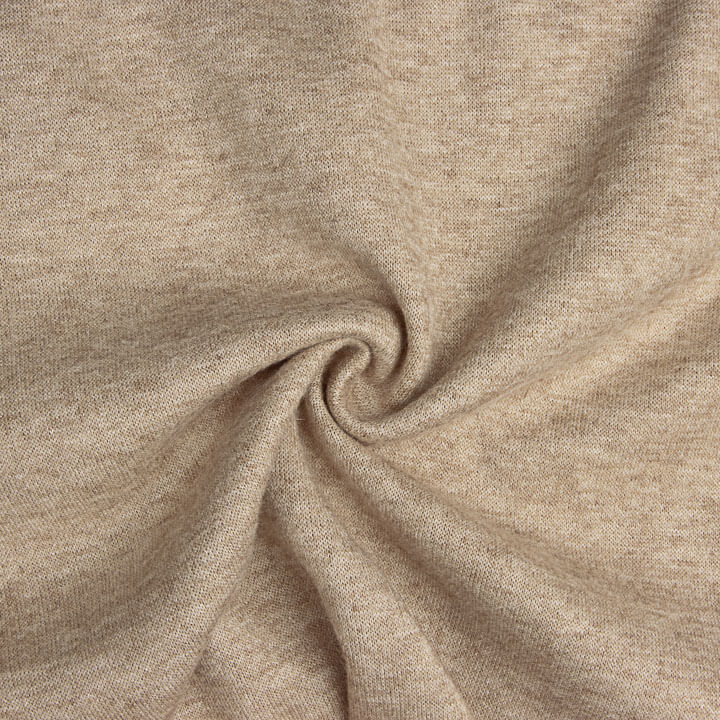 Viskose-Pullover in Camel-Melange - Ribes y Casals