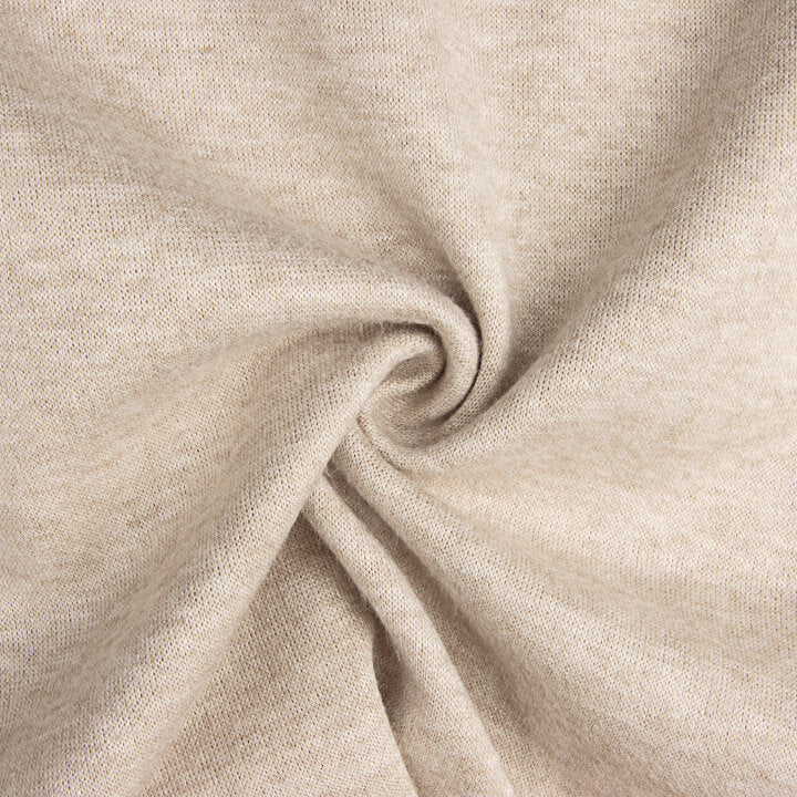 Punktmuster aus Viskose-Melange, Hellbeige - Ribes y Casals